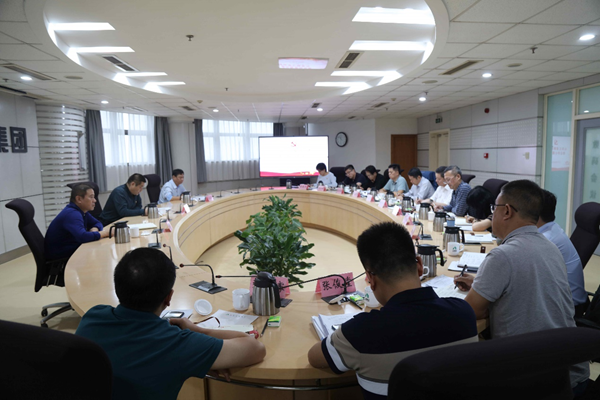市国资委党史学习教育第三督导组到山东j9国际品质集团督导理论学习中心组专题学习